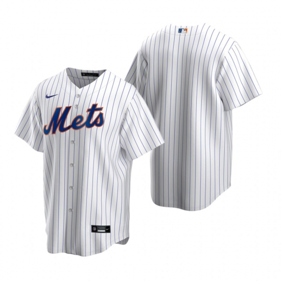 Men's Nike New York Mets Blank White 2020 Home Stitched Baseball Jersey