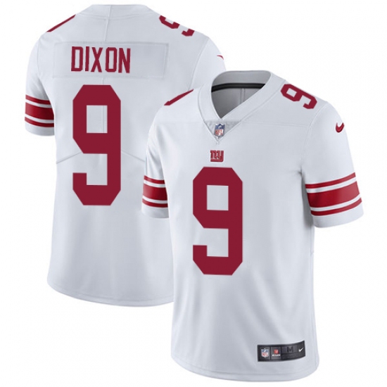 Men's Nike New York Giants 9 Riley Dixon White Vapor Untouchable Limited Player NFL Jersey