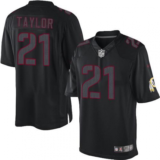 Men's Nike Washington Redskins 21 Sean Taylor Limited Black Impact NFL Jersey