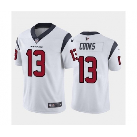 Men's Houston Texans 13 Brandin Cooks New White Vapor Untouchable Limited Stitched NFL Jersey