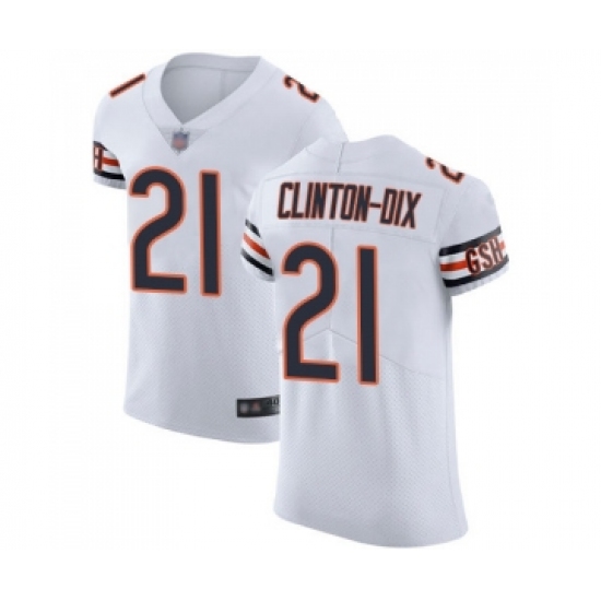 Men's Chicago Bears 21 Ha Clinton-Dix White Vapor Untouchable Elite Player Football Jersey