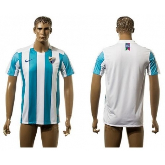 Malaga Blank Home Soccer Club Jersey