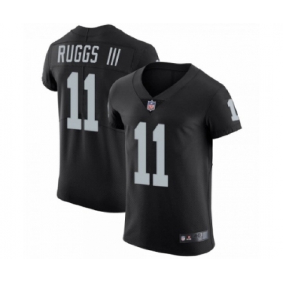 Men Henry Ruggs III 11 Las Vegas Raiders Elite Black Team Color Vapor Untouchable Jersey