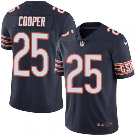 Youth Nike Chicago Bears 25 Marcus Cooper Elite Navy Blue Team Color NFL Jersey