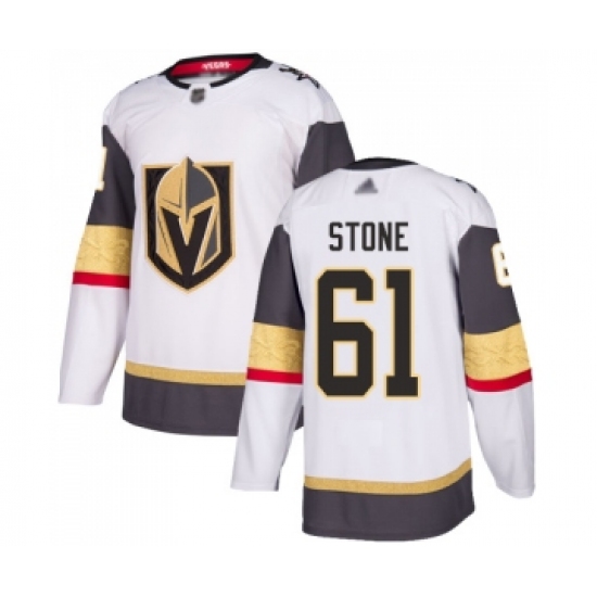 Youth Vegas Golden Knights 61 Mark Stone Authentic White Away Hockey Jersey