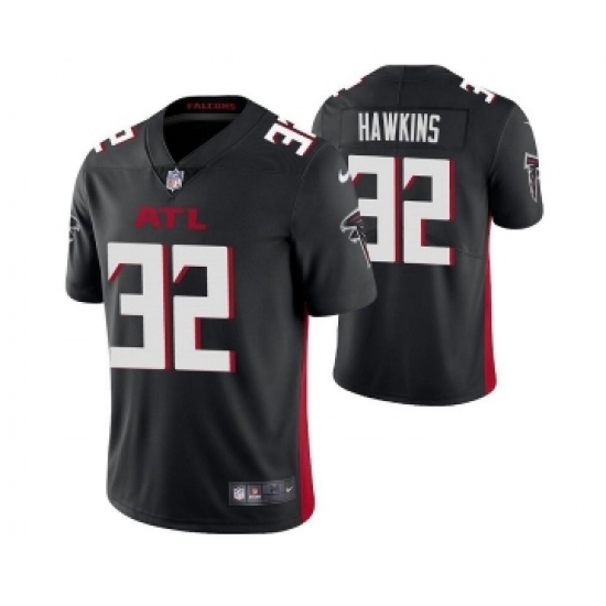 Men's Atlanta Falcons 32 Jaylinn Hawkins Black Vapor Untouchable Limited Stitched Jersey