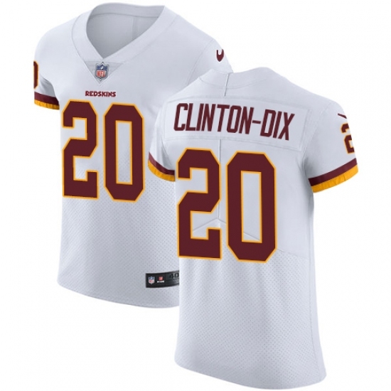 Men's Nike Washington Redskins 20 Ha Clinton-Dix White Vapor Untouchable Elite Player NFL Jersey