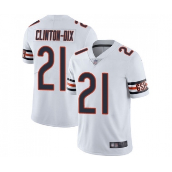 Men's Chicago Bears 21 Ha Clinton-Dix White Vapor Untouchable Limited Player Football Jersey