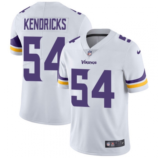Men's Nike Minnesota Vikings 54 Eric Kendricks White Vapor Untouchable Limited Player NFL Jersey