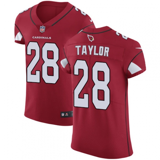 Men's Nike Arizona Cardinals 28 Jamar Taylor Red Team Color Vapor Untouchable Elite Player NFL Jersey