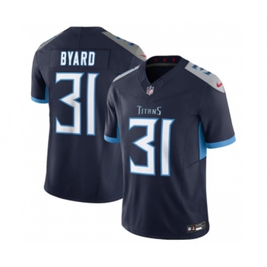 Men's Tennessee Titans 31 Kevin Byard Navy 2023 F.U.S.E Vapor Untouchable Stitched Jersey