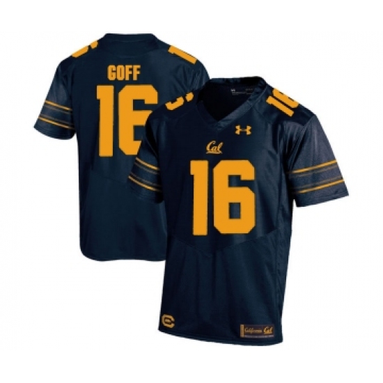 California Golden Bears 16 Jared Goff Navy College Football Jersey