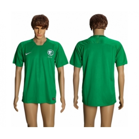 Saudi Arabia Blank Away Soccer Country Jersey