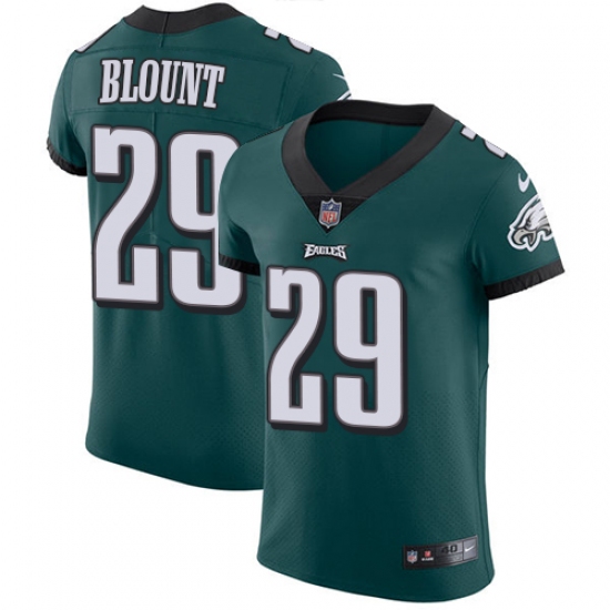 Men's Nike Philadelphia Eagles 29 LeGarrette Blount Midnight Green Team Color Vapor Untouchable Elite Player NFL Jersey