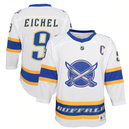 Youth Buffalo Sabres 9 Jack Eichel White 2020-21 Special Edition Replica Player Jersey