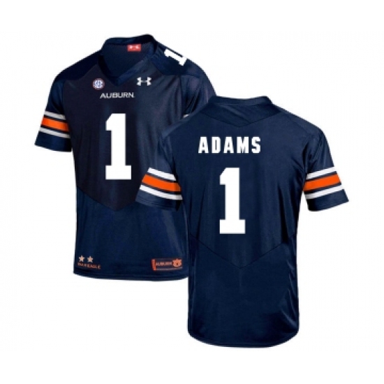 Auburn Tigers 1 Montravius Adams Navy College Football Jersey