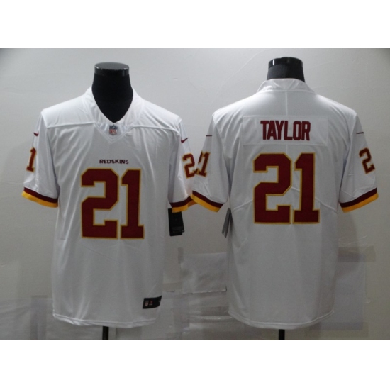 Men's Washington Redskins 21 Sean Taylor White Nike Limited Jersey