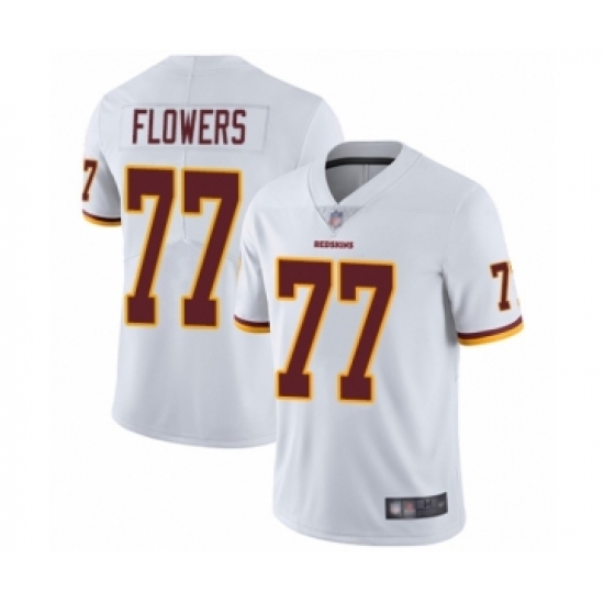 Men's Washington Redskins 77 Ereck Flowers White Vapor Untouchable Limited Player Football Jersey