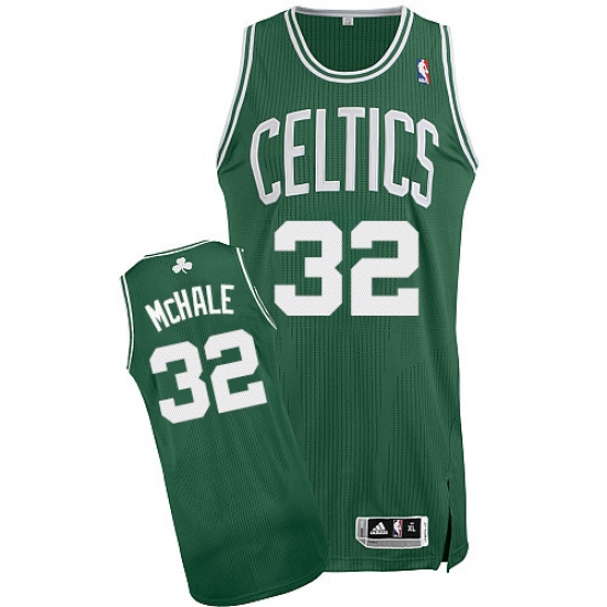 Men's Adidas Boston Celtics 32 Kevin Mchale Authentic White Home NBA Jersey