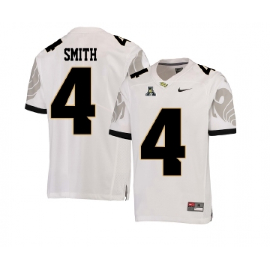 UCF Knights 4 Tre'Quan Smith White College Football Jersey