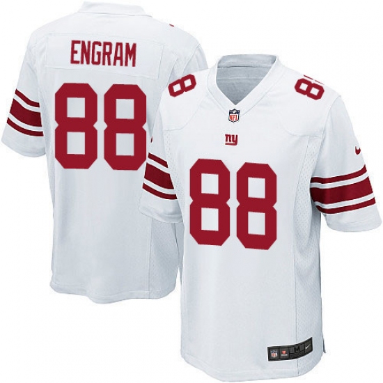 Men's Nike New York Giants 88 Evan Engram Game White NFL Jersey