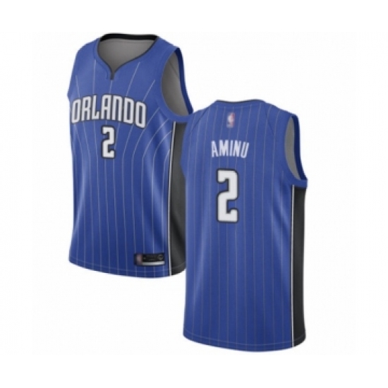 Women's Orlando Magic 2 Al-Farouq Aminu Authentic Royal Blue Basketball Jersey - Icon Edition