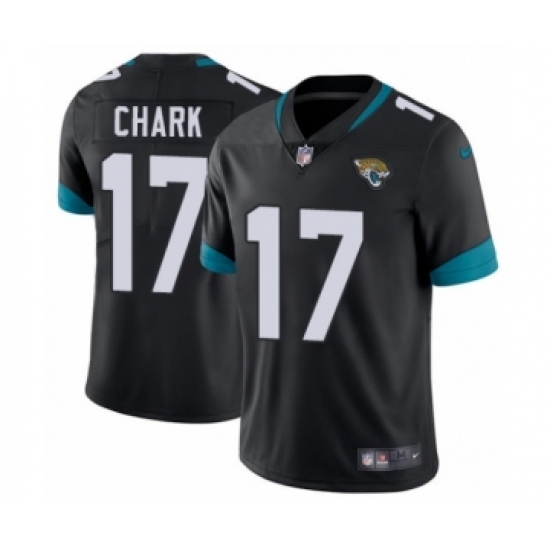 Men's Nike Jacksonville Jaguars 17 DJ Chark Teal Green Team Color Vapor Untouchable Limited Player NFL Jersey