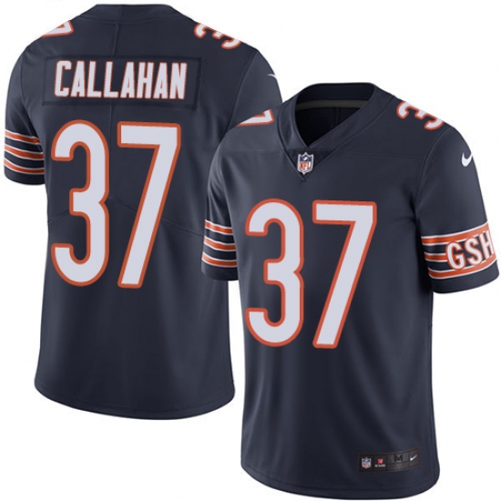 Youth Nike Chicago Bears 37 Bryce Callahan Elite Navy Blue Team Color NFL Jersey