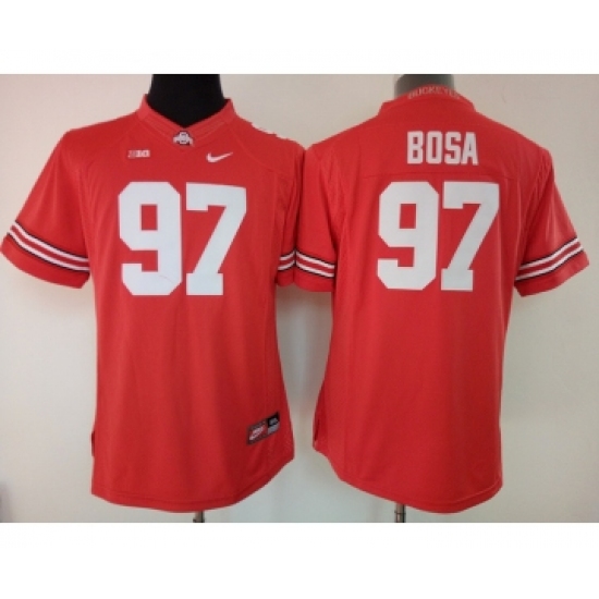 Ohio State Buckeyes 97 Joey Bosa Red College Football Jersey