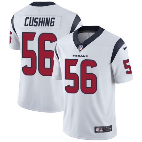 Youth Nike Houston Texans 56 Brian Cushing Elite White NFL Jersey