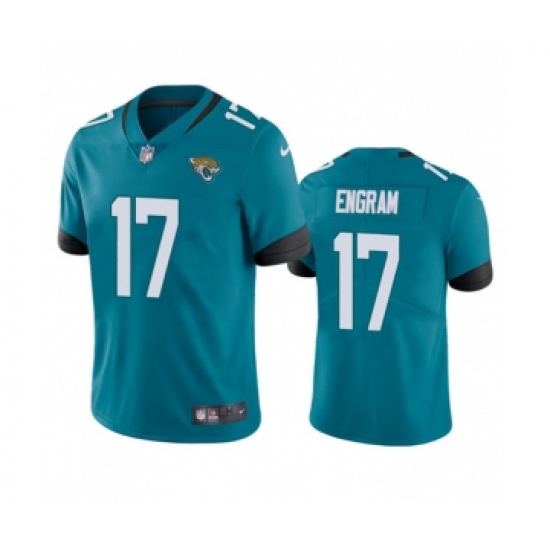 Men's Jacksonville Jaguars 17 Evan Engram Teal 2023 Vapor Untouchable Limited Stitched Jersey