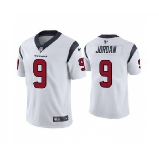 Men's White Houston Texans 9 Brevin Jordan Vapor Untouchable Limited Stitched Jersey