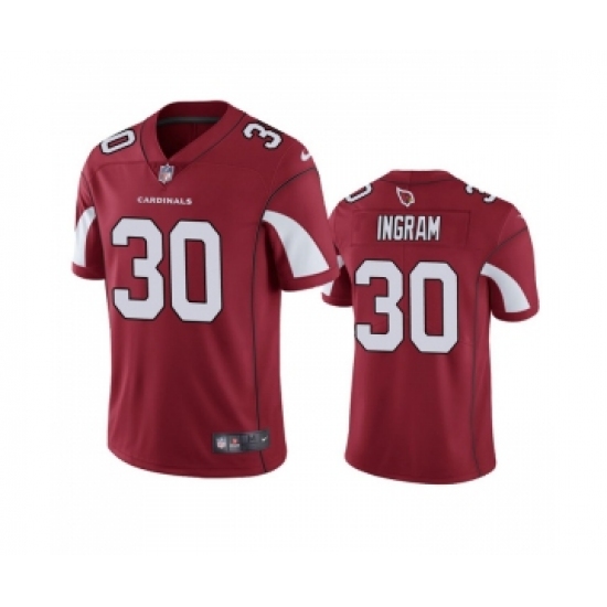 Men's Arizona Cardinals 30 Keaontay Ingram Red Vapor Untouchable Stitched Football Jersey