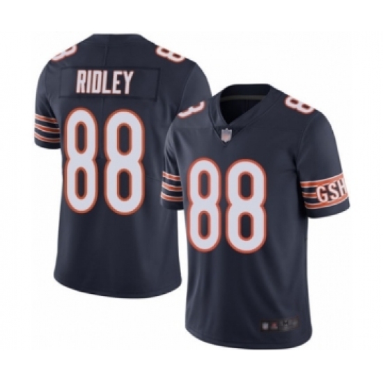 Youth Chicago Bears 88 Riley Ridley Navy Blue Team Color Vapor Untouchable Limited Player Football Jersey