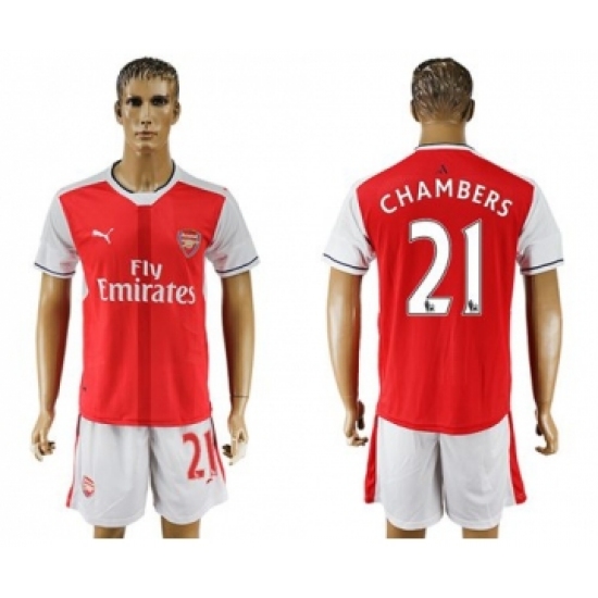 Arsenal 21 Chambers Home Soccer Club Jersey