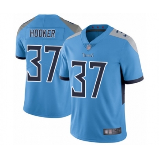 Men's Tennessee Titans 37 Amani Hooker Light Blue Alternate Vapor Untouchable Limited Player Football Jersey