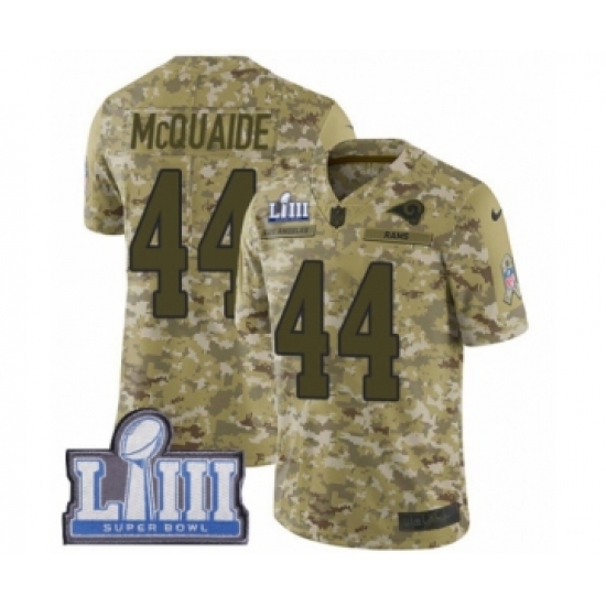 Youth Nike Los Angeles Rams 21 Aqib Talib Limited Camo 2018 Salute to Service Super Bowl LIII Bound NFL Jersey