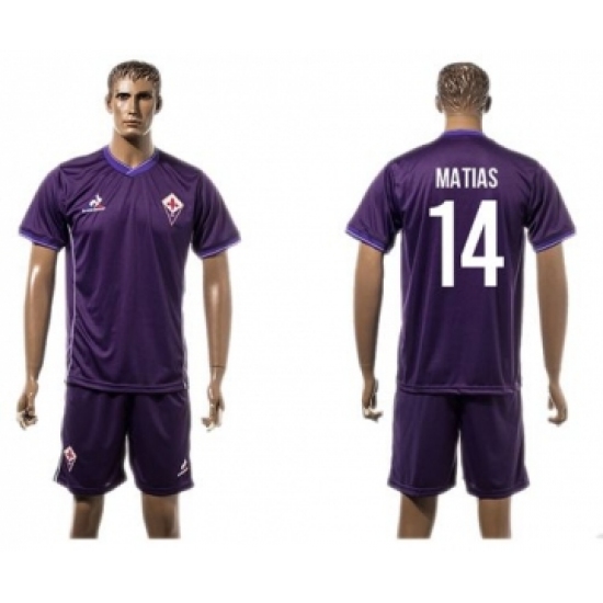 Florence 14 Matias Home Soccer Club Jersey