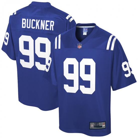 Men's Indianapolis Colts 99 DeForest Buckner NFL Pro Line Royal Big & Tall Player Jersey.webp