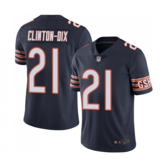 Men's Chicago Bears 21 Ha Clinton-Dix Navy Blue Team Color Vapor Untouchable Limited Player Football Jersey